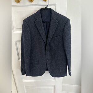 Reporter, men’s wool blazer, blue speckled color, size 50R EU/40R US